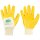 Nitrilhandschuhe Arbeitshandschuhe Gartenhandschuhe gelb Größe 10 / XL