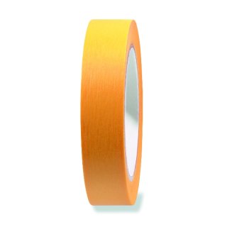 Profi Flachkreppband Gold-gelb 19mm x 50m