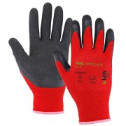 Condor-T Feinstrickhandschuhe rot, Nitrilschaum...