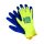 Winterhandschuhe ICE - Crusher warngelb / blau