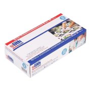 100 Stück Nitrilhandschuhe Einweghandschuhe blau 9 / L