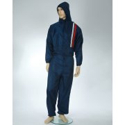 Mehrweg Lackieroverall Polyester Anzug blau waschbar