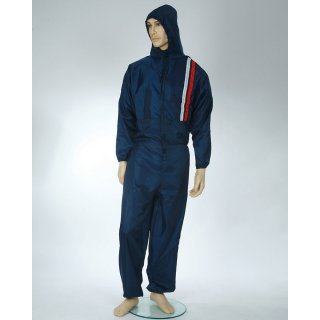 Mehrweg Lackieroverall Polyester Anzug blau waschbar XXL