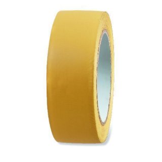 Putzerband PVC 50mm, gelb quergerillt
