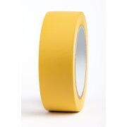 PVC Putzerband Klebeband Maurerband 50mm gelb gerillt