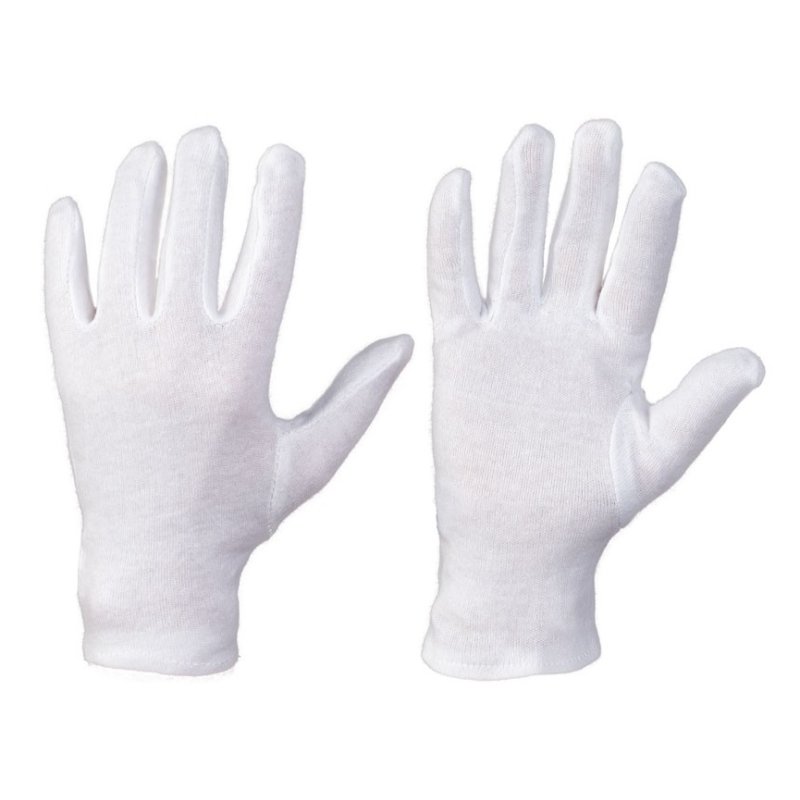 1-10 Paar Weisse Servierhandschuhe Arbeitshandschuhe Baumwollhandschuhe 