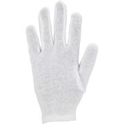 12 Paar Trikot-Baumwollhandschuhe weiß leichte Qualität
