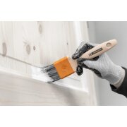 Profi Flachpinsel Malerpinsel für alle Farben und Lacke