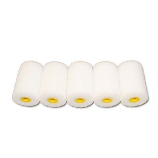 5x Schaumwalze Lackwalze 5cm gerade 5er Set