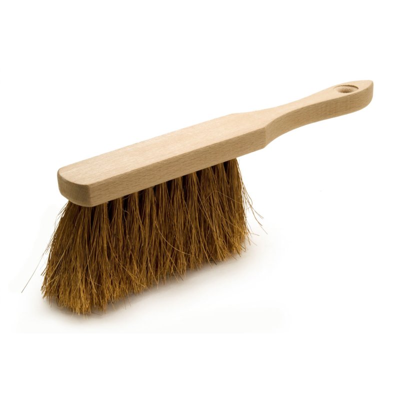 3 Stück Industriehandfeger Handfeger Holz Kokos Natur 28 cm Handbesen Neu 1124 