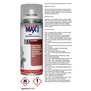 SprayMax Allgrund Univeral-Haftgrund Grundierung wei&szlig;