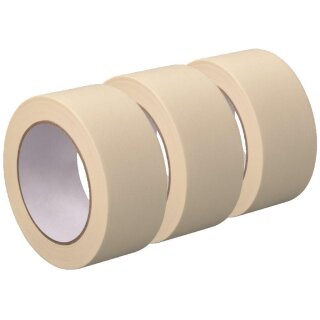 3 Stück Abklebeband Abdeckband Malerband 48mm x 50m