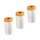 3er Set Goldband Masker Abklebeband Abdeckfolie 55cm x 33m