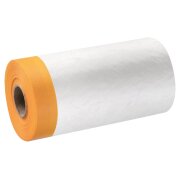 5er Set Goldband Masker Abklebeband Abdeckfolie 55cm x 25m