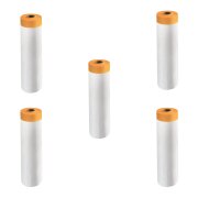 5er Set Goldband Masker Abklebeband Abdeckfolie 270cm x 16m