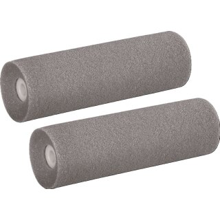 2er Set Schaumwalze Lackroller Lackierwalze konkav 11cm