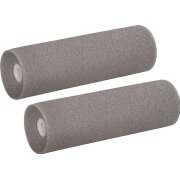 2er Set Schaumwalze Lackroller Lackierwalze konkav 11cm